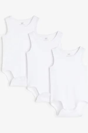 H&M H&M - 3-pack cotton bodysuits