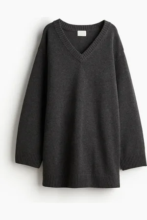 H&M H&M - Knitted V-neck dress