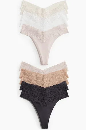 H&M H&M - 10-pack lace thong briefs