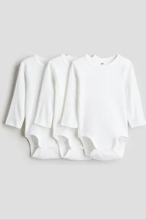 H&M H&M - 3-pack ribbed bodysuits