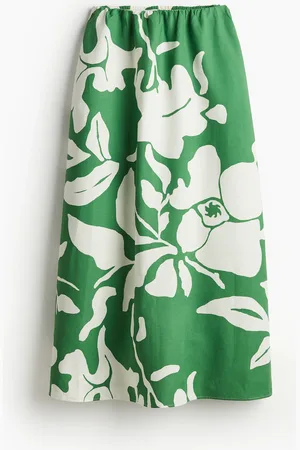 H&M H&M - Linen-blend maxi skirt