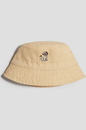 H&M H&M - Embroidery-detail cotton bucket hat