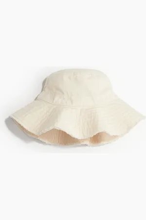 H&M H&M - Frayed-edge cotton bucket hat