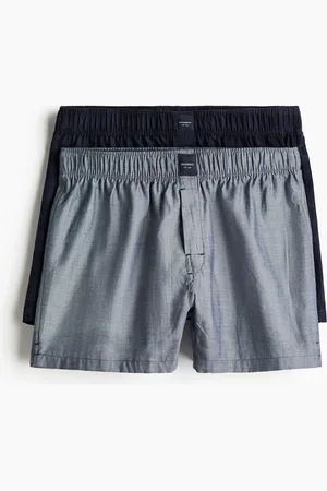 H&M H&M - 2-pack woven cotton flannel boxer shorts