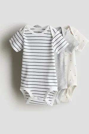 H&M H&M - 3-pack cotton bodysuits