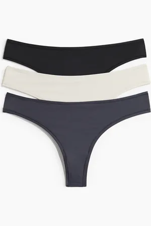 H&M H&M - 3-pack microfibre Brazilian briefs