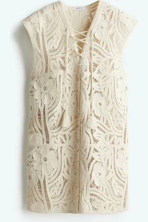 H&M Crochet-look dress