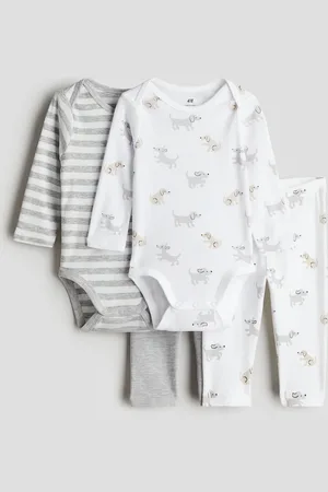 H&M H&M - 4-piece cotton jersey set