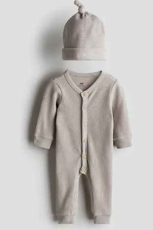 H&M H&M - 2-piece waffled cotton set