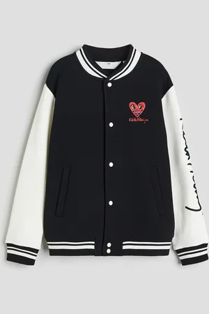 H&M H&M - Motif-detail baseball jacket