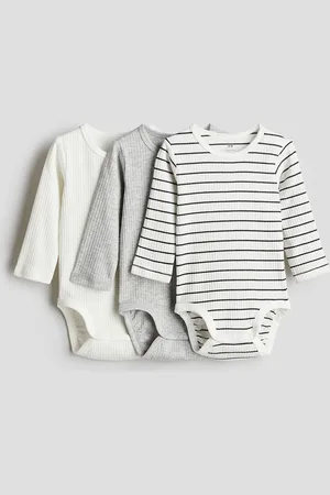 H&M H&M - 3-pack ribbed bodysuits