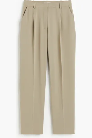 H&M Wide crease-leg trousers
