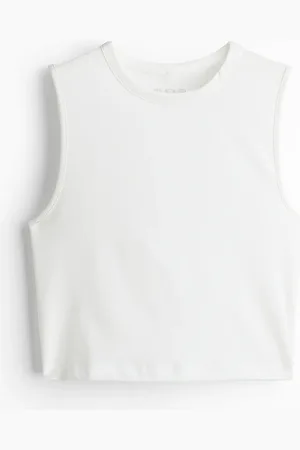 H&M H&M - Cropped Sports top in DryMove™