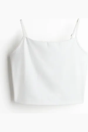 H&M H&M - Cropped sports vest top in DryMove™