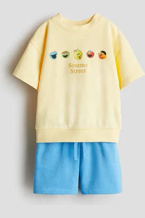 H&M H&M - 2-piece printed sweatshirt set