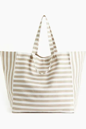 H&M H&M - Cotton canvas beach bag