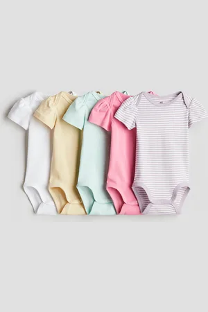 H&M H&M - 5-pack cotton bodysuits