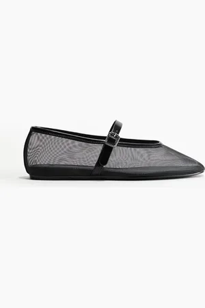 H&M Mesh Mary Jane ballet pumps
