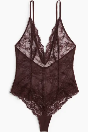 H&M H&M - Deep plunge lace thong body