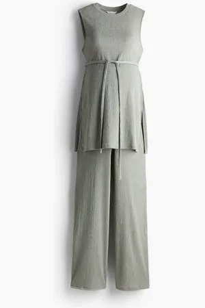 H&M H&M - MAMA 2-piece textured jersey set