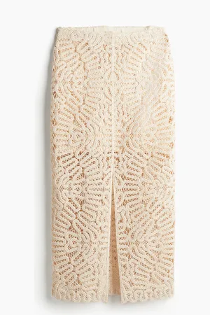 H&M H&M - Crochet-look pencil skirt