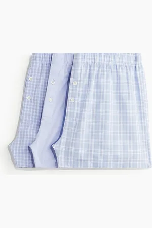 H&M H&M - 3-pack woven cotton boxer shorts