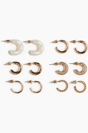 H&M H&M - 6 pairs hoop earrings