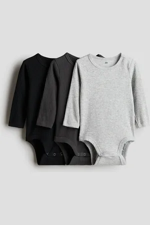 H&M H&M - 3-pack ribbed bodysuits