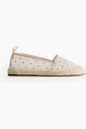 H&M H&M - Embellished mesh espadrilles