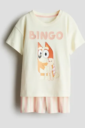 H&M H&M - Printed cotton jersey pyjamas
