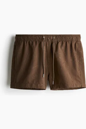 H&M H&M - Embroidery-pattern swim shorts