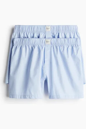H&M H&M - 2-pack Woven cotton sateen boxer shorts
