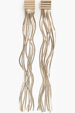 H&M H&M - Herringbone chain earrings