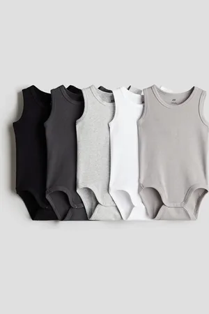 H&M H&M - 5-pack cotton bodysuits