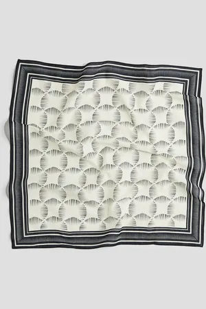 H&M H&M - Printed cotton scarf