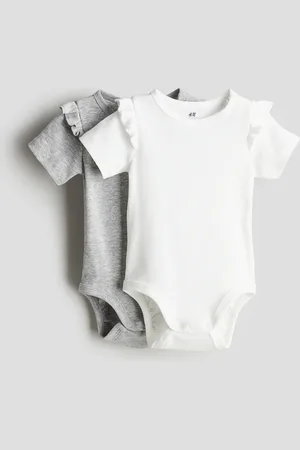 H&M H&M - 2-pack pointelle bodysuits