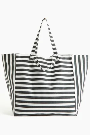 H&M H&M - Cotton canvas beach bag