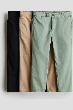 H&M H&M - 3-pack cotton twill chinos