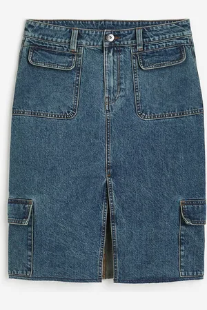 H&M H&M - Denim cargo skirt