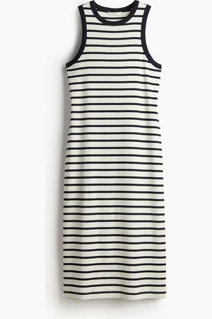 H&M H&M - Ribbed midi dress