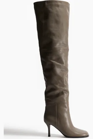 H&M H&M - Over-the-knee leather boots