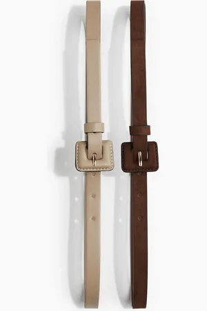 H&M 2-pack waist belts