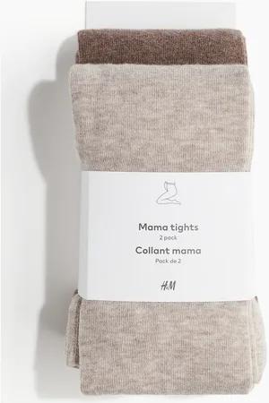 H&M H&M - MAMA 2-pack fine-knit tights