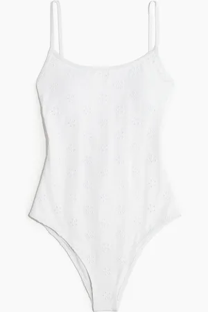 H&M H&M - Padded-cup broderie anglaise swimsuit