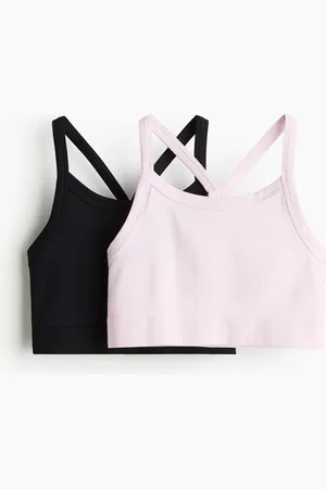 H&M H&M - 2-pack Seamless sports tops with DryMove™
