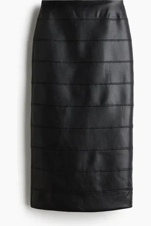 H&M H&M - Coated pencil skirt