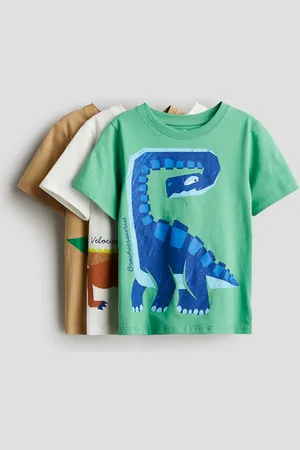 H&M H&M - 3-pack printed T-shirts