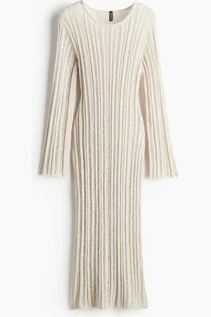 H&M H&M - Ladder-stitch-look knitted dress