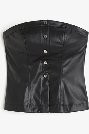 H&M H&M - Coated corset top