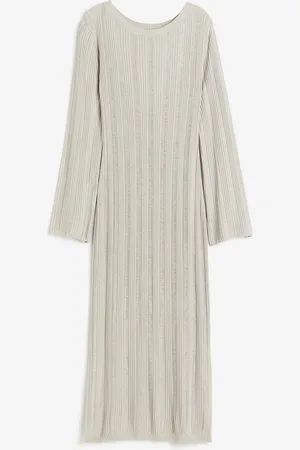 H&M H&M - Textured-knit bodycon dress